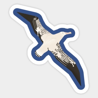 Wandering albatross Sticker